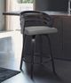 Armen Living Jayden Gray 30" Swivel Bar Stool-4
