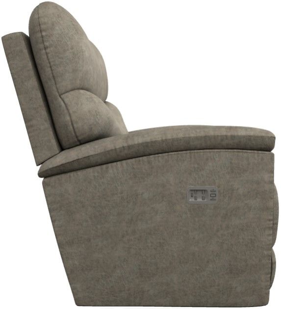 La-Z-Boy® Trouper Sable Power Wall Recliner with Headrest and Lumbar-2