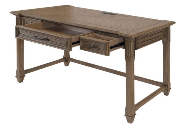 Martin Furniture Bristol Light Brown Writing Desk-2