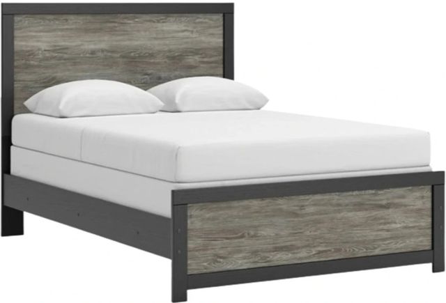 Signature Design by Ashley® Jonnifer Black/Gray Full Panel Bed-0
