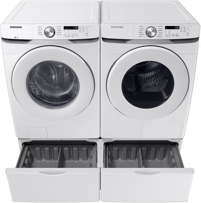 Samsung 7.5 Cu. Ft. White Ventless Electric Dryer-16