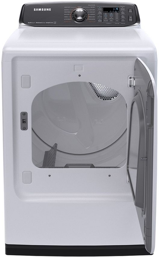 Samsung 7.4 Cu. Ft. White Front Load Gas Dryer-1