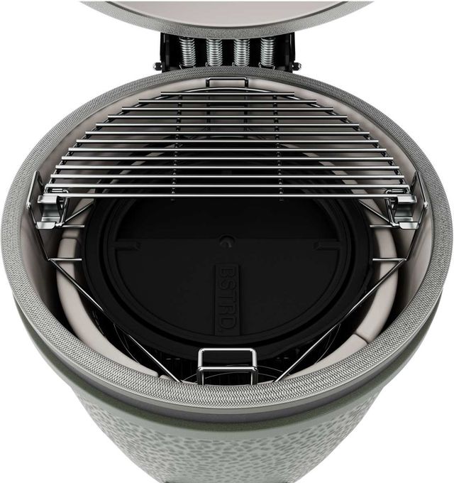 BSTRD® Pro Large Solo 19" Alpine Green Freestanding Charcoal Grill-1