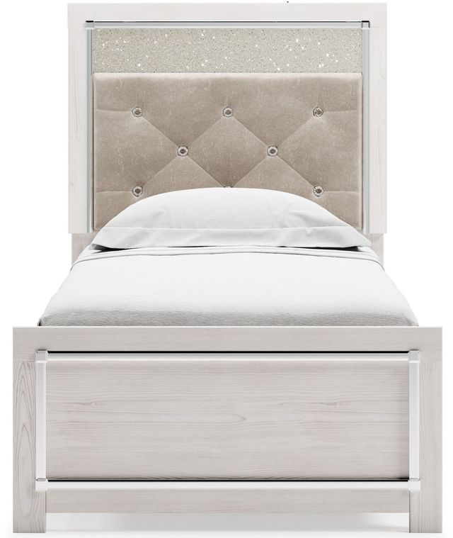 Signature Design by Ashley® Altyra 3-Piece White Twin Panel Bed Set-1