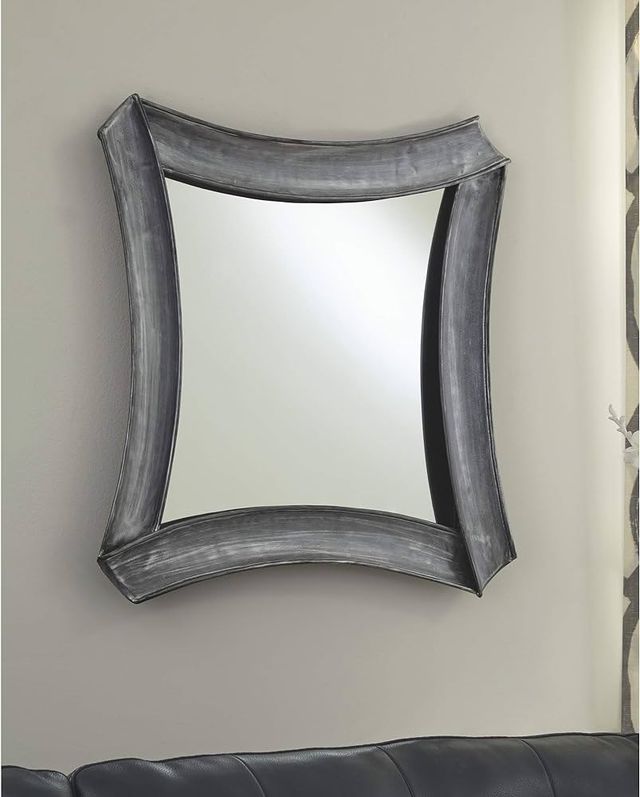 Signature Design by Ashley® Posie Antique Silver Accent Mirror-2