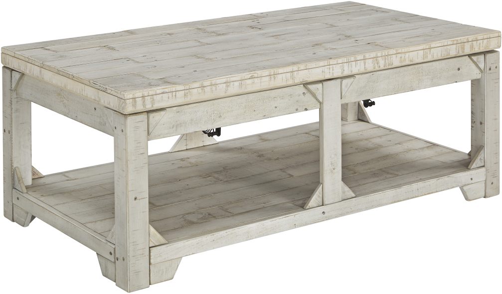Fregine Coffee Table - Whitewash Fregine Coffee Table - Whitewash