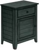 Monarch Specialties Inc. Antique Blue Accent Table-0