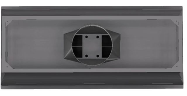 Vent-A-Hood® Designer Series 66" Gunsmoke Island Range Hood-1
