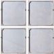 Stylecraft Seaside 4-Piece Blue/Light Blue/Light Gray/Light Orange Wall Art Set-1