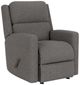 Flexsteel® Chip Black Onyx Recliner-0