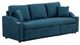 Furniture of America® Royden Blue Sleeper Sofa-0