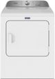 Maytag® 7.0 Cu. Ft. White Pet Pro Front Load Gas Dryer -1