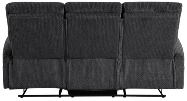 Homelegance® Allen Dark Gray Manual Double Reclining Sofa-4