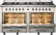 Viking® Tuscany 66" Pure White Pro Style Dual Fuel Range with 2 Induction-1