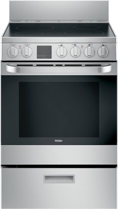 Haier 24" Stainless Steel Freestanding Electric Range