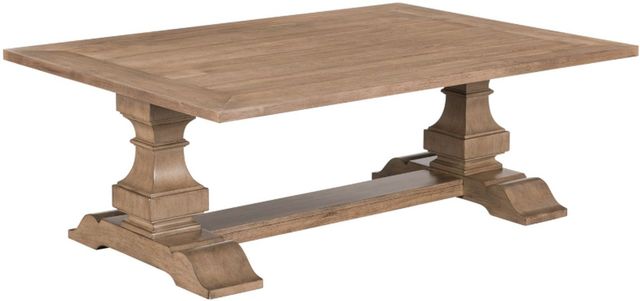 Liberty Furniture Haven Hills Camel Beige Rectangular Cocktail Table-0