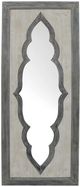 Crestview Collection Contouring Gray Wall Mirror-0