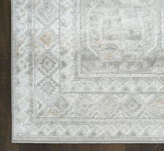 Nourison Home™ Dekor Gray Vintage Indoor 5'x7' Area Rug-3