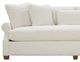 Robin Bruce Bristol Express White Bench Cushion Sofa-1
