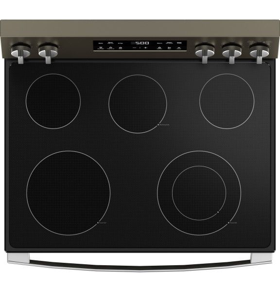 GE® 500 Series 30" Slate Freestanding Electric Range-3