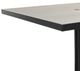 CabanaCoast® Customizable Skye Aluminum/Wooden 24"x30" Outdoor Pedestal Dining Table-3