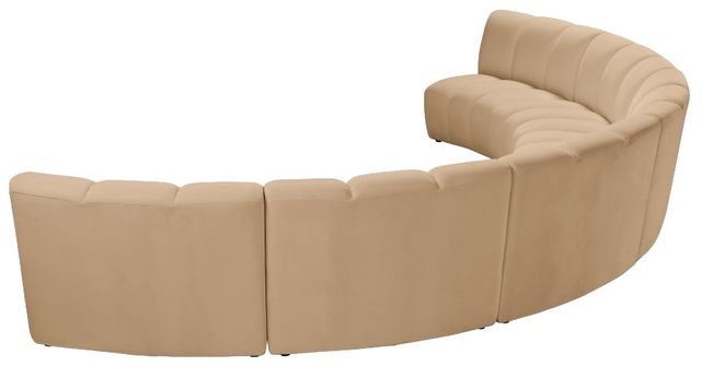 Meridian Furniture Infinity 6-Piece Camel Modular Sectional-3