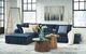 Signature Design by Ashley® Bales 4-Piece Navy Modular Sectional-3