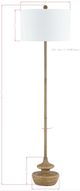 Forty West Stokes Brown Floor Lamp-1