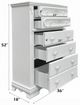 ACME Furniture Flora White Chest-2