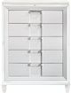 Elements International Twenty Nine 3-Piece White Full Bedroom Set-2