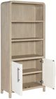 Hooker® Furniture Brixton Ivory/Pebble Bookcase-3