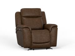 Cork Leather Power Recliner