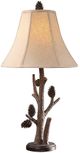 Crestview Collection Pioneer Brown Table Lamp-2