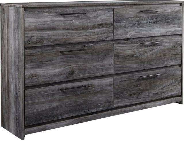 Signature Design by Ashley® Baystorm 6-Piece Gray King Panel Bed with Storage Set-2