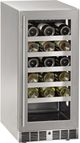 Marvel Essential Collection 15" 3 Cu. Ft. Stainless Steel Wine Cooler-0