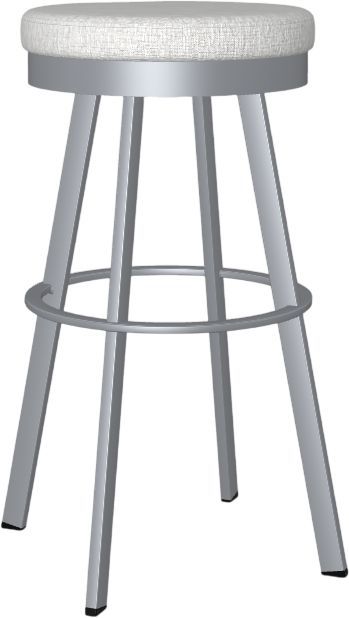 Amisco Customizable Bryce Swivel Spectator Stool-0