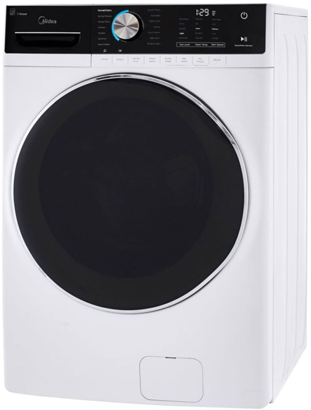 Midea® 4.5 Cu. Ft. White Front Load Washer-3
