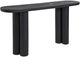 Renwil® Dayna Sandblasted Black Console Table-0