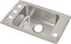 Elkay Lustertone® Classic Lustrous Satin 31" x 19-1/2" 2-Hole Single Bowl Drop-In Classroom ADA Sink-0