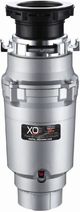 XO 0.5 HP Continuous Feed Stainless Steel Garbage Disposer-0