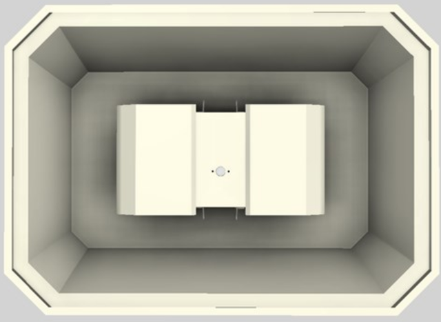 Vent-A-Hood® Designer Series 42" Biscuit Island Range Hood-1