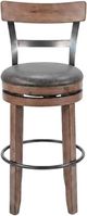 Sunny Designs™ Doe Valley Buckskin 30" Fullback Swivel Bar Stool-2