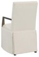 Fairfield® Customizable Entree Dining Straight Short Back Skirted Arm Chair-3