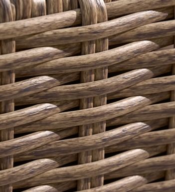 Signature Design by Ashley® Revare Beach Beige Fabric/Resin Wicker Outdoor Sofa-4