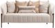 Michael Amini® Lisbon Matte Bronze Loveseat-0