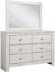 Signature Design by Ashley® Paxberry 3-Piece Whitewash Full Panel Headboard Set-3