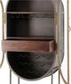 Furniture Classics Eclipse Brown/Gold Bar Cabinet-5