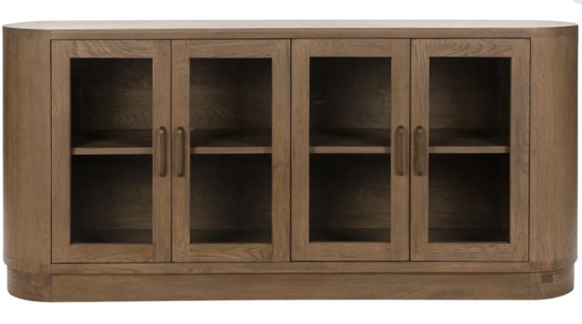 Classic Home Vander Tawny Brown 4-Door Buffet-3