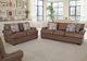 Franklin™ Langston Duvall Vintage Brown Loveseat-1