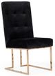 VIG Furniture Modrest Legend 2-Piece Black/Rosegold Dining Chair Set-0